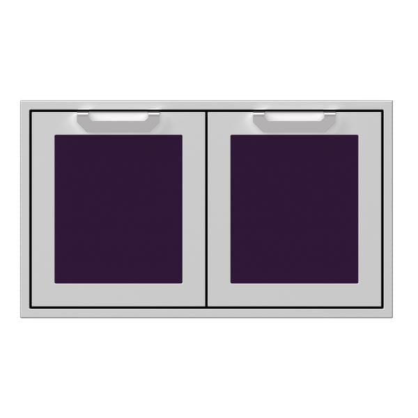 Hestan Hestan 36" Double Access Doors Lush Purple AGAD36-PP Outdoor Kitchen Door, Drawer & Cabinet