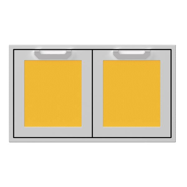 Hestan Hestan 36" Double Access Doors Sol Yellow AGAD36-YW Outdoor Kitchen Door, Drawer & Cabinet