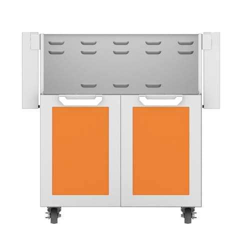 Hestan Hestan 36" Double Door Grill Cart Citra Orange GCD36-OR Accessory Cart & Table