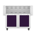 Hestan Hestan 36" Double Door Grill Cart Lush Purple GCD36-PP Accessory Cart & Table