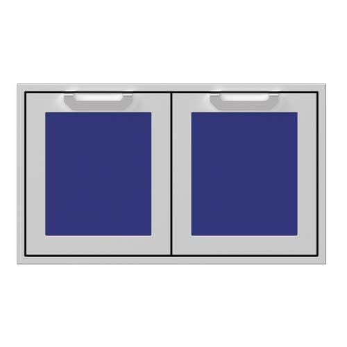 Hestan Hestan 36" Double Storage Doors Prince Blue AGSD36-BU Outdoor Kitchen Door, Drawer & Cabinet