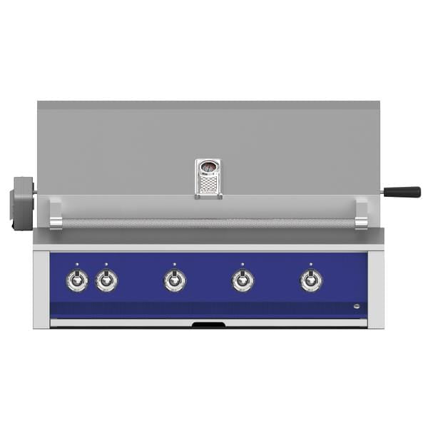 Hestan Hestan 42" Built-In Aspire BBQ with Rotisserie Prince Blue / Natural Gas / 0 EABR42-NG-BU Built-in Gas Grill