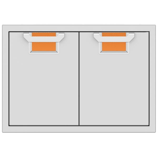 Hestan Hestan Aspire 30" Double Access Doors Citra Orange AEAD30-OR Outdoor Kitchen Door, Drawer & Cabinet