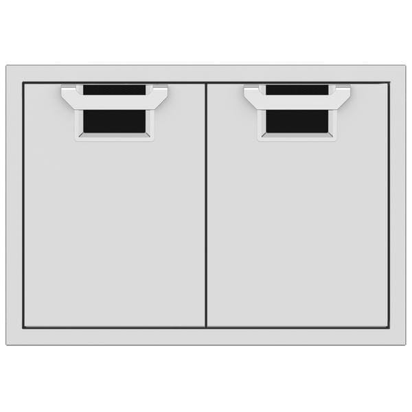 Hestan Hestan Aspire 30" Double Access Doors Stealth Black AEAD30-BK Outdoor Kitchen Door, Drawer & Cabinet