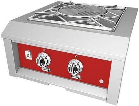 Hestan Hestan Built-In Power Burner Propane / Matador Red AGPB24-LP-RD Outdoor Kitchen Side Burner