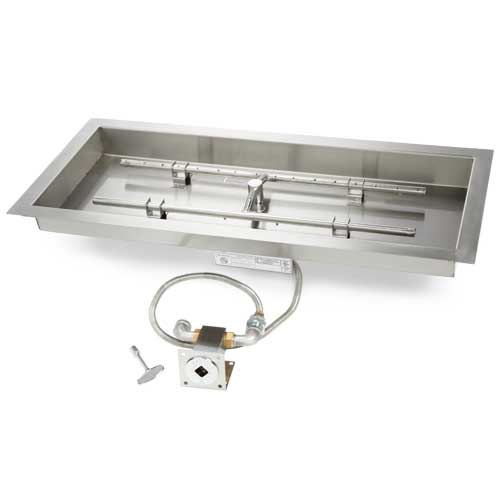 HPC HPC 54"X16" Pbi Firepit Insert W/ H Burner Ng FPPK54X16-H-FLEX-NG FPPK54X16-H-FLEX-NG Part Igniter, Electrode & Collector Box