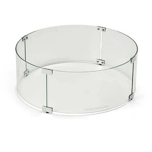 HPC Fire 48" Fire Pit Glass Wind Guard WG48-RD