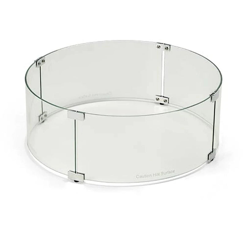 HPC HPC Fire 48" Fire Pit Glass Wind Guard WG48-RD WG48-RD