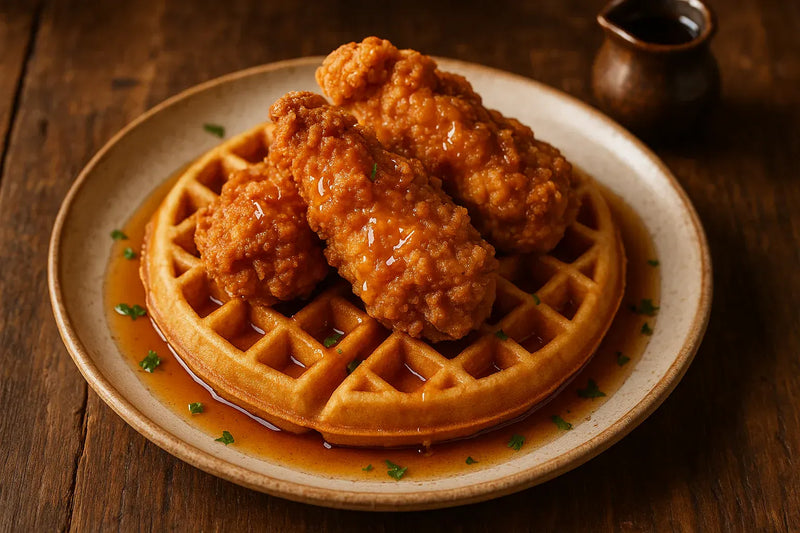 Perfect on Chicken and Waffles