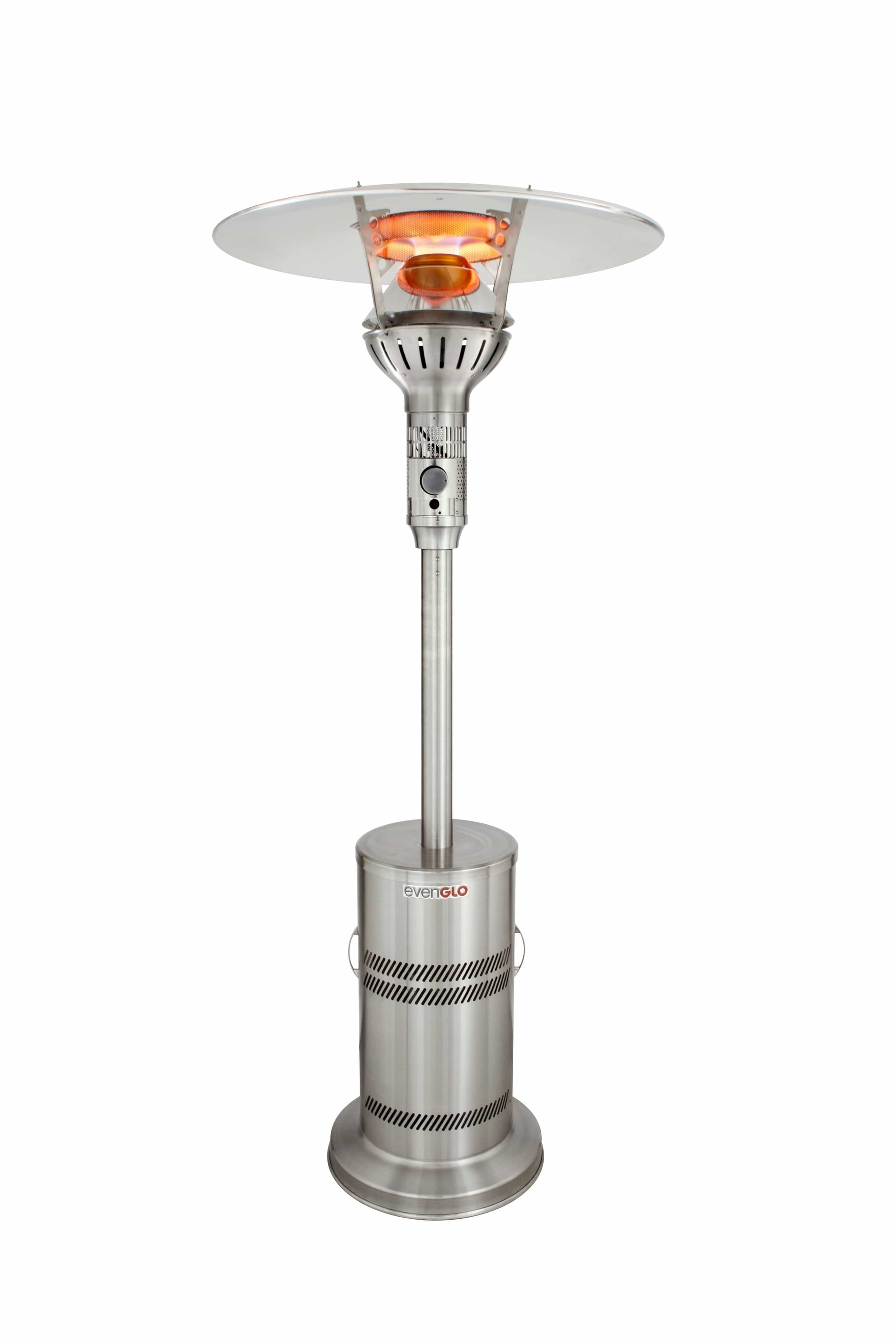 Ir Energy IR Energy evenGLO Portable Gas Patio Heater Stainless Steel / Propane E202PS Patio Heater