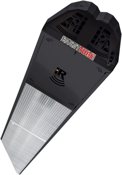 Ir Energy IR Energy EvenTube Model ETS40 Patio Heater (9") Black / Natural Gas ETS40N-BL Patio Heater