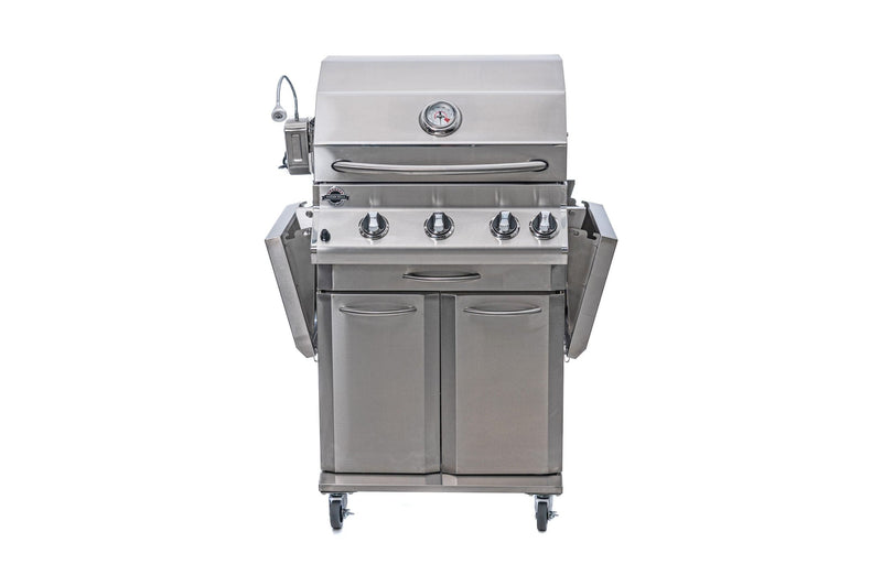 Jackson Grills Jackson Grills LUX 3-Burner BBQ Grill with Cart Freestanding Gas Grill