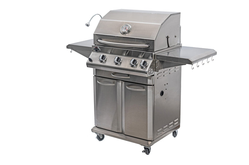 Jackson Grills Jackson Grills LUX 3-Burner BBQ Grill with Cart Freestanding Gas Grill