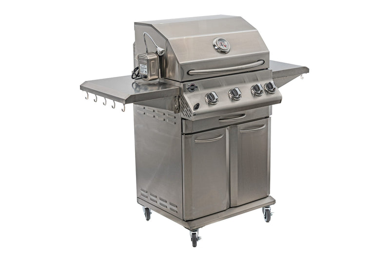 Jackson Grills Jackson Grills LUX 3-Burner BBQ Grill with Cart Freestanding Gas Grill