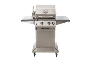 Jackson Grills LUX 400 Stainless Steel 2-Burner BBQ Grill with Infrared Rotisserie