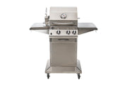 Jackson Grills Jackson Grills LUX 400 Stainless Steel 2-Burner BBQ Grill with Infrared Rotisserie Freestanding Gas Grill