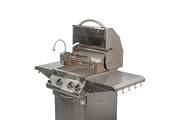Jackson Grills Jackson Grills LUX 400 Stainless Steel 2-Burner BBQ Grill with Infrared Rotisserie Freestanding Gas Grill