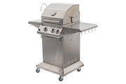 Jackson Grills Jackson Grills LUX 400 Stainless Steel 2-Burner BBQ Grill with Infrared Rotisserie Freestanding Gas Grill