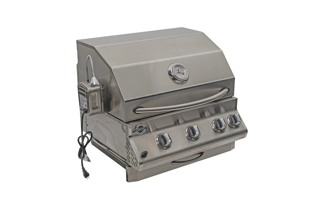 Jackson Grills Jackson Grills LUX 550 Stainless Steel Built-In Gas Grill Natural Gas JLS550BI-NG Built-in Gas Grill 628774289232