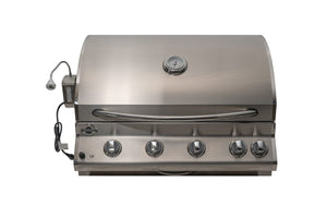 Jackson Grills Supreme 700 4-Burner Built-In Stainless Steel BBQ Grill