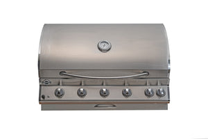 Jackson Grills Supreme 850 5-Burner Built-In Stainless Steel BBQ Grill
