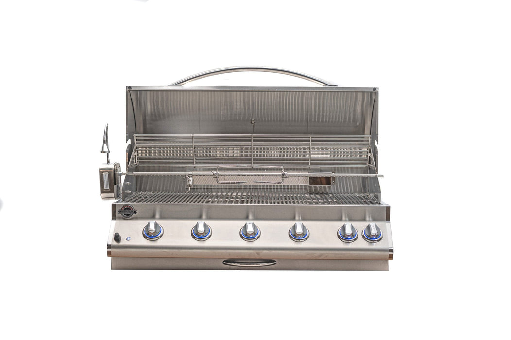 Jackson Grills Jackson Grills Supreme 850 5-Burner Built-In Stainless Steel BBQ Grill Built-in Gas Grill