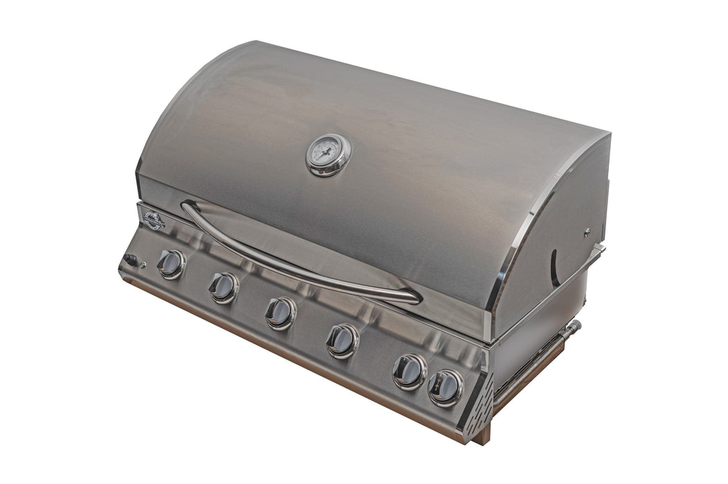 Jackson Grills Jackson Grills Supreme 850 5-Burner Built-In Stainless Steel BBQ Grill Built-in Gas Grill