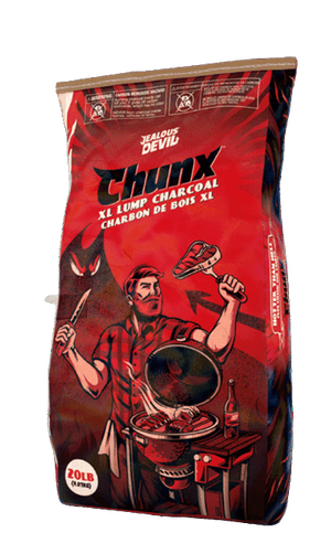 Jealous Devil Lump Charcoal - Chunx  (20lb Paper Bag)