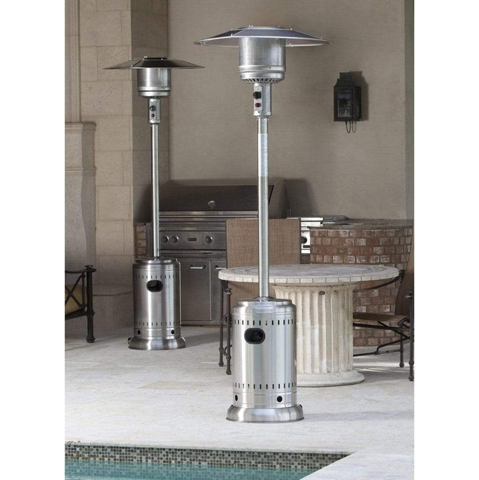 JR Home Pro Series Stainless Steel Patio Heater Propane JRPH-100000-SS Patio Heater
