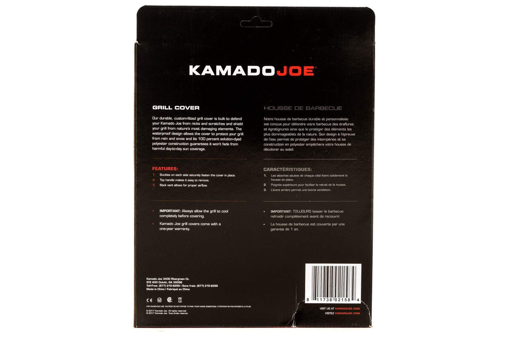 Kamado Joe Kamado Joe - Big Joe Heavy Duty Grill Cover BJ-GC24BWFS BJ-GC24BWFS Accessory Cover Charcoal & Smoker 811738021584