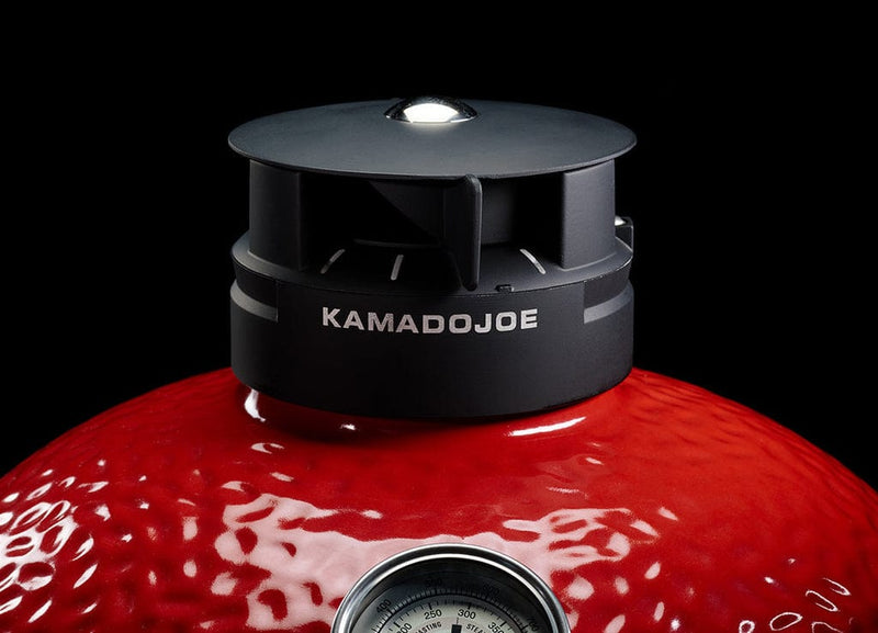 Kamado Joe Kamado Joe Big Joe II 24" Standalone Ceramic Charcoal Grill & Smoker BJ24NRHC Charcoal / Red BJ24NRHC Freestanding Kamado Grill 811738021553