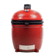 Kamado Joe Kamado Joe Big Joe III 24" Standalone Ceramic Charcoal Grill & Smoker KJ15040821 Charcoal / Red KJ15040821 Freestanding Kamado Grill 811738027180