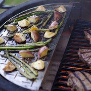 Kamado Joe Kamado Joe BJHSSCGFV Half Moon Veggie Cooking Grate BJ-HSSCGFV Part Cooking Grate, Grid & Grill 811738021249