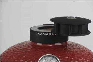 Kamado Joe Kamado Joe Cast Aluminum Kontrol Tower Top Vent ( Fits all KJ23 & BJ24) KJ-KT Part Charcoal BBQ 811738021591