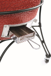 Kamado Joe Kamado Joe Classic II 18" Ceramic Charcoal Grill & Smoker with Cart & Wheels KJ23RHC Charcoal / Red KJ23RHC Freestanding Kamado Grill 811738021447