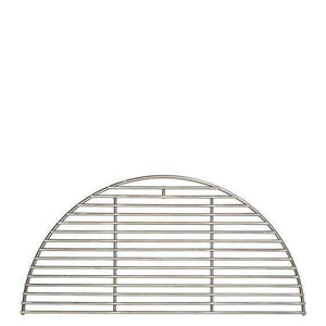 Kamado Joe-classic Joe 1/2 Moon Cooking Grate Stainless Steel
