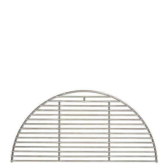 Kamado Joe Kamado Joe-classic Joe 1/2 Moon Cooking Grate Stainless Steel KJ-HCG Part Cooking Grate, Grid & Grill 811738021188