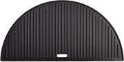 Kamado Joe Kamado Joe-classic Joe Half Moon Cast Iron Reversible Griddle KJ-HCIGRIDDLE Accessory Griddle 811738020402