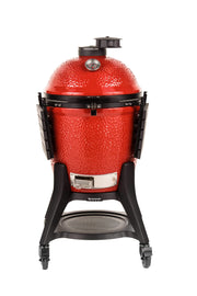 Kamado Joe Kamado Joe Classic Joe III 18" Ceramic Charcoal Grill & Smoker with Cart & Wheels KJ15040921 Charcoal / Red KJ15040921 Freestanding Kamado Grill 811738027197