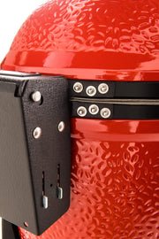 Kamado Joe Kamado Joe Classic Joe III 18" Ceramic Charcoal Grill & Smoker with Cart & Wheels KJ15040921 Charcoal / Red KJ15040921 Freestanding Kamado Grill 811738027197