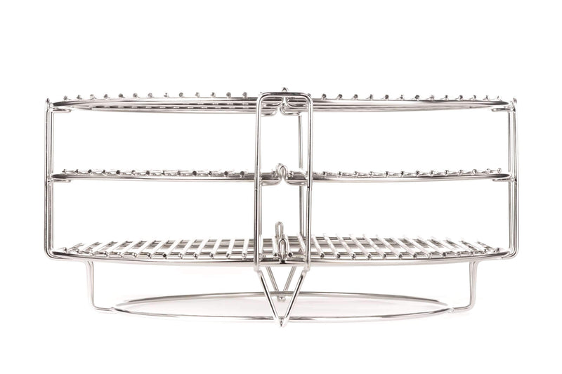 Kamado Joe Kamado Joe Classic Joe III 18" Ceramic Charcoal Grill & Smoker with Cart & Wheels KJ15040921 Charcoal / Red KJ15040921 Freestanding Kamado Grill 811738027197