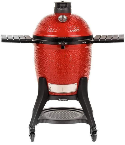 Kamado Joe Classic Joe III 18" Ceramic Charcoal Grill & Smoker with Cart & Wheels KJ15040921