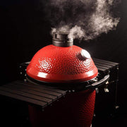 Kamado Joe Kamado Joe Classic Joe III 18" Standalone Ceramic Charcoal Grill & Smoker KJ15040721 Charcoal / Red KJ15040721 Built-in Kamado Grill 811738027173