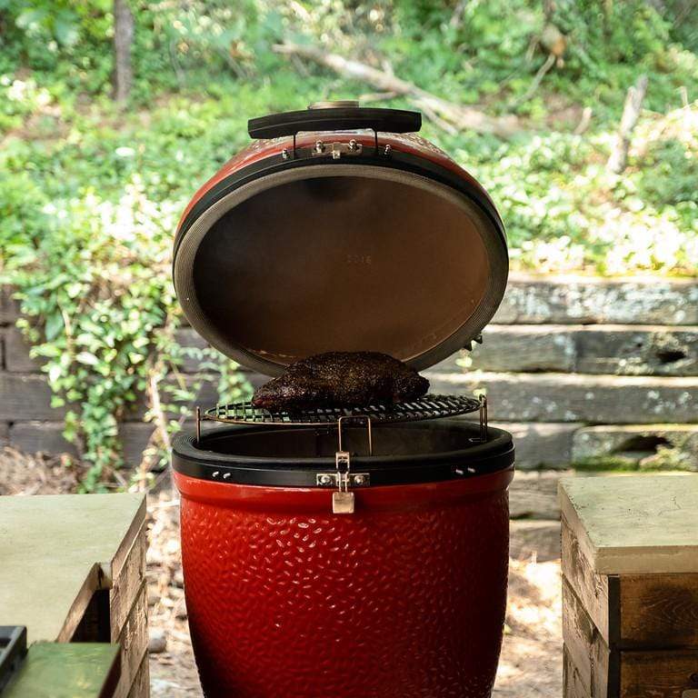 Kamado Joe Kamado Joe Classic Joe III 18" Standalone Ceramic Charcoal Grill & Smoker KJ15040721 Charcoal / Red KJ15040721 Built-in Kamado Grill 811738027173