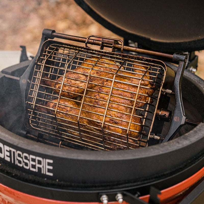Kamado Joe Kamado Joe Joetisserie Basket Kit KJ15172022 KJ15172022 Accessory Grill Basket & Topper 811738027432