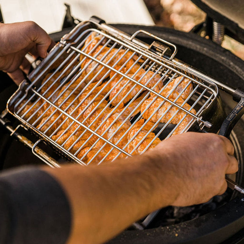Kamado Joe Kamado Joe Joetisserie Basket Kit KJ15172022 KJ15172022 Accessory Grill Basket & Topper 811738027432