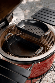 Kamado Joe Kamado Joe Karbon Steel Half Moon Pans KJ15124822 Griddles & Grill Pans 811738028620