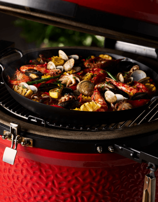 Kamado Joe Kamado Joe Karbon Steel Paella Pan KJ15124722 Griddles & Grill Pans 811738028613