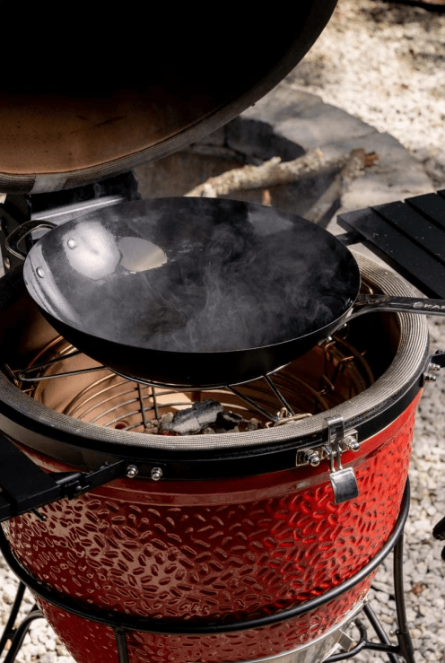 Kamado Joe Kamado Joe Karbon Steel Wok KJ15124922 Griddles & Grill Pans 811738028637