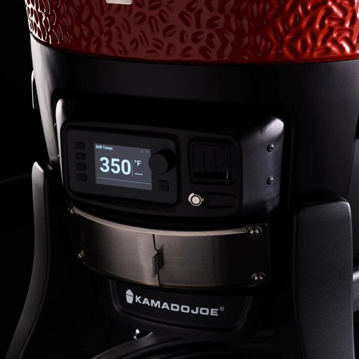 Kamado Joe Kamado Joe Konnected Joe Digital Ceramic Charcoal Grill & Smoker with WIFI Control KJ15041123 Red / Charcoal KJ15041123 Freestanding Kamado Grill 811738027487